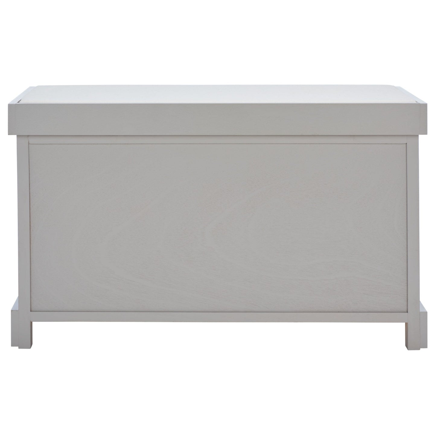 Banc-panier de rangement tressé SAFAVIEH Euphemia marron - 33,5 x 16,1 x 19,9 cm (34 po L x 16 po P x 20 po H)