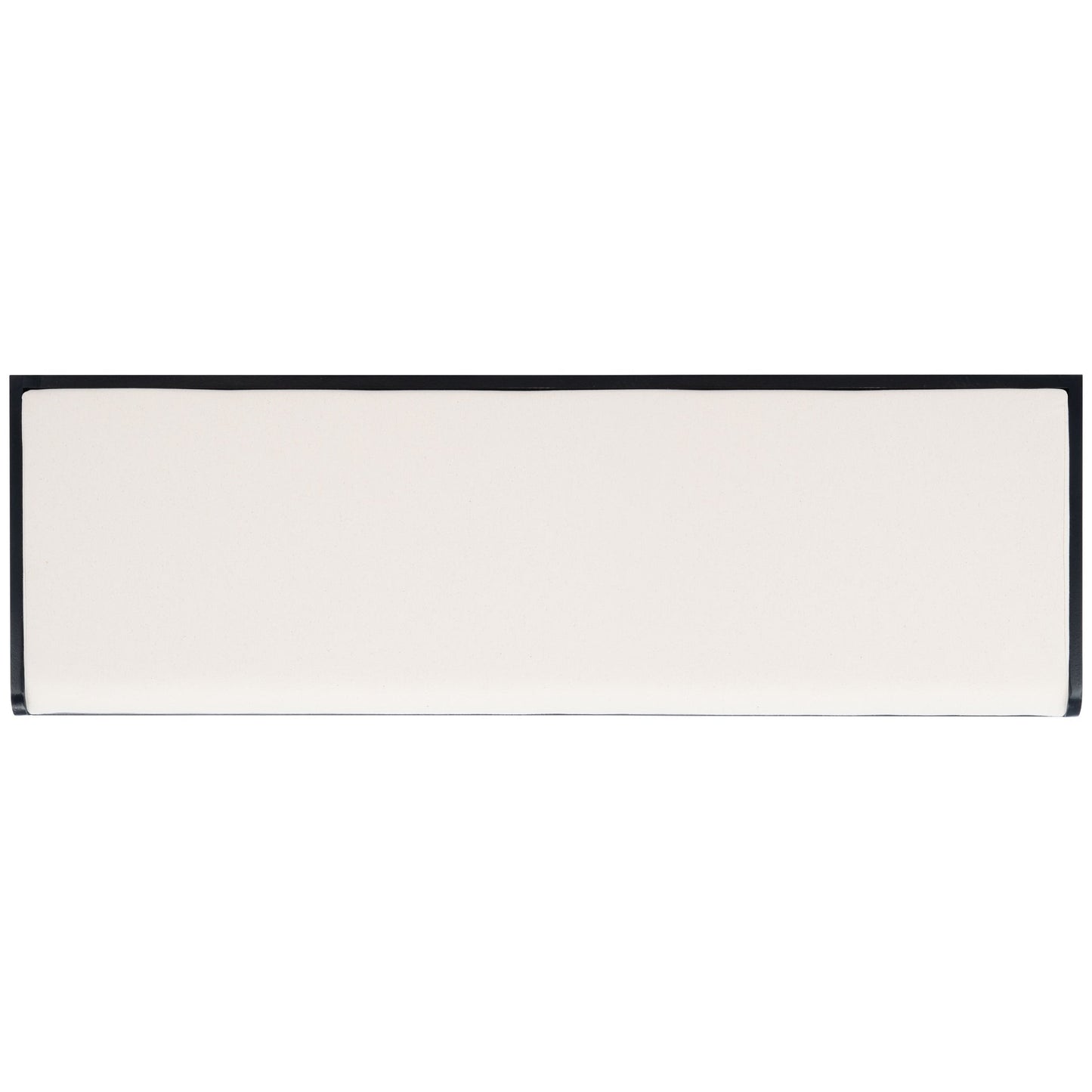 Banc de rangement SAFAVIEH Fiorello à 3 tiroirs avec coussin - 120 cm (L) x 38 cm (l) x 48 cm (H)