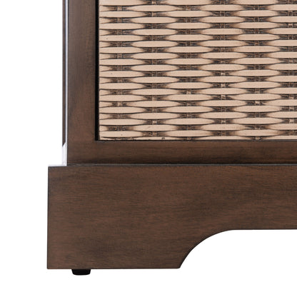 Banc de rangement SAFAVIEH Fiorello à 3 tiroirs avec coussin - 120 cm (L) x 38 cm (l) x 48 cm (H)