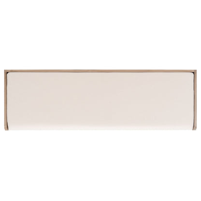 Banc de rangement SAFAVIEH Fiorello à 3 tiroirs avec coussin - 120 cm (L) x 38 cm (l) x 48 cm (H)