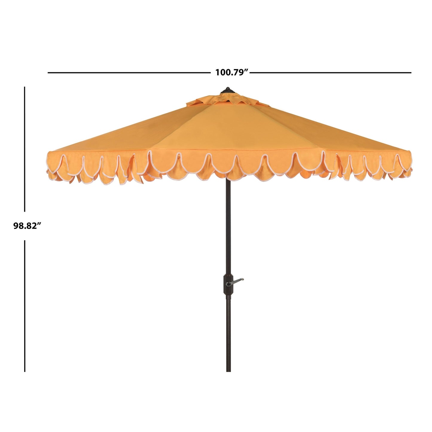 Parapluie élégant SAFAVIEH Gebbine de 2,74 m