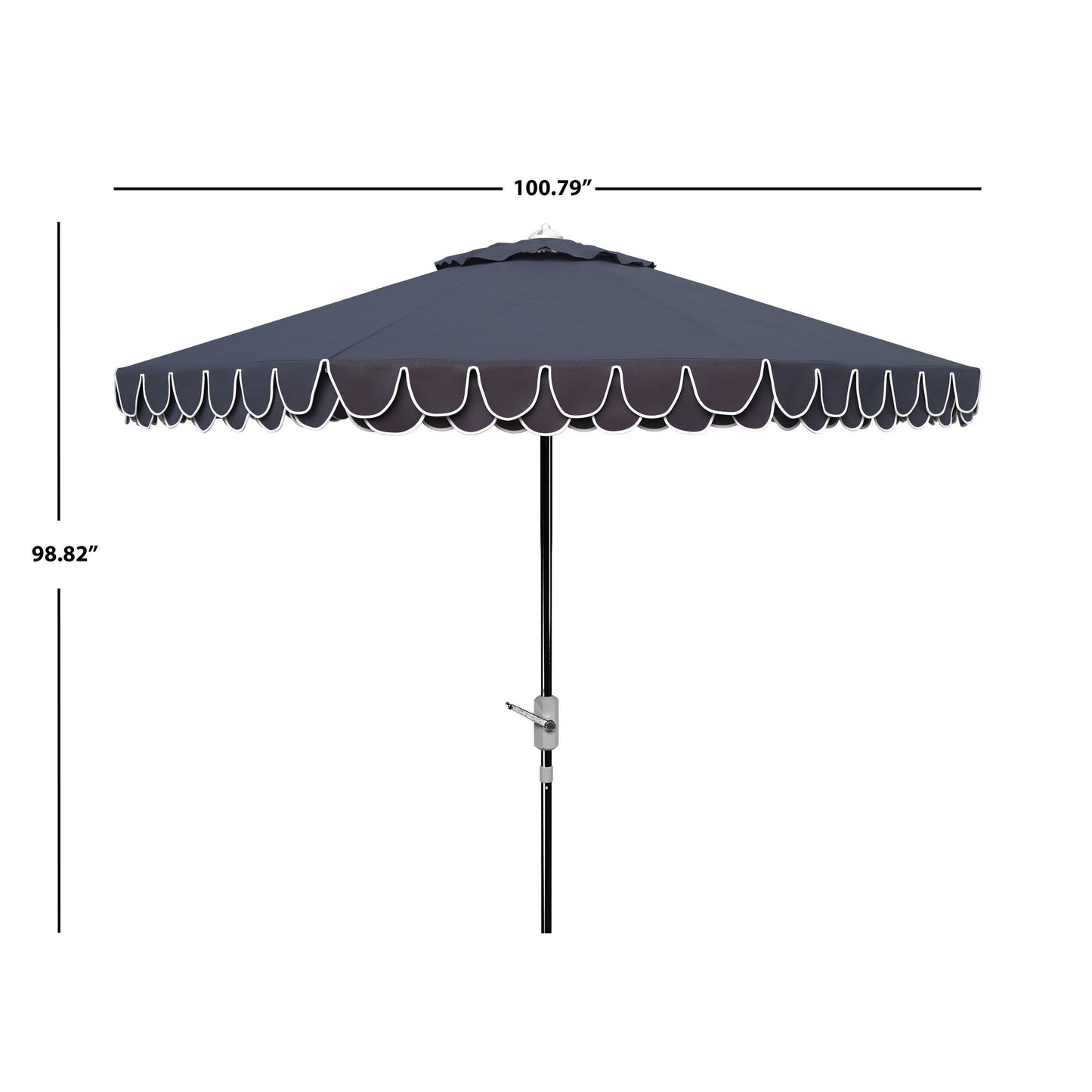 Parapluie élégant SAFAVIEH Gebbine de 2,74 m