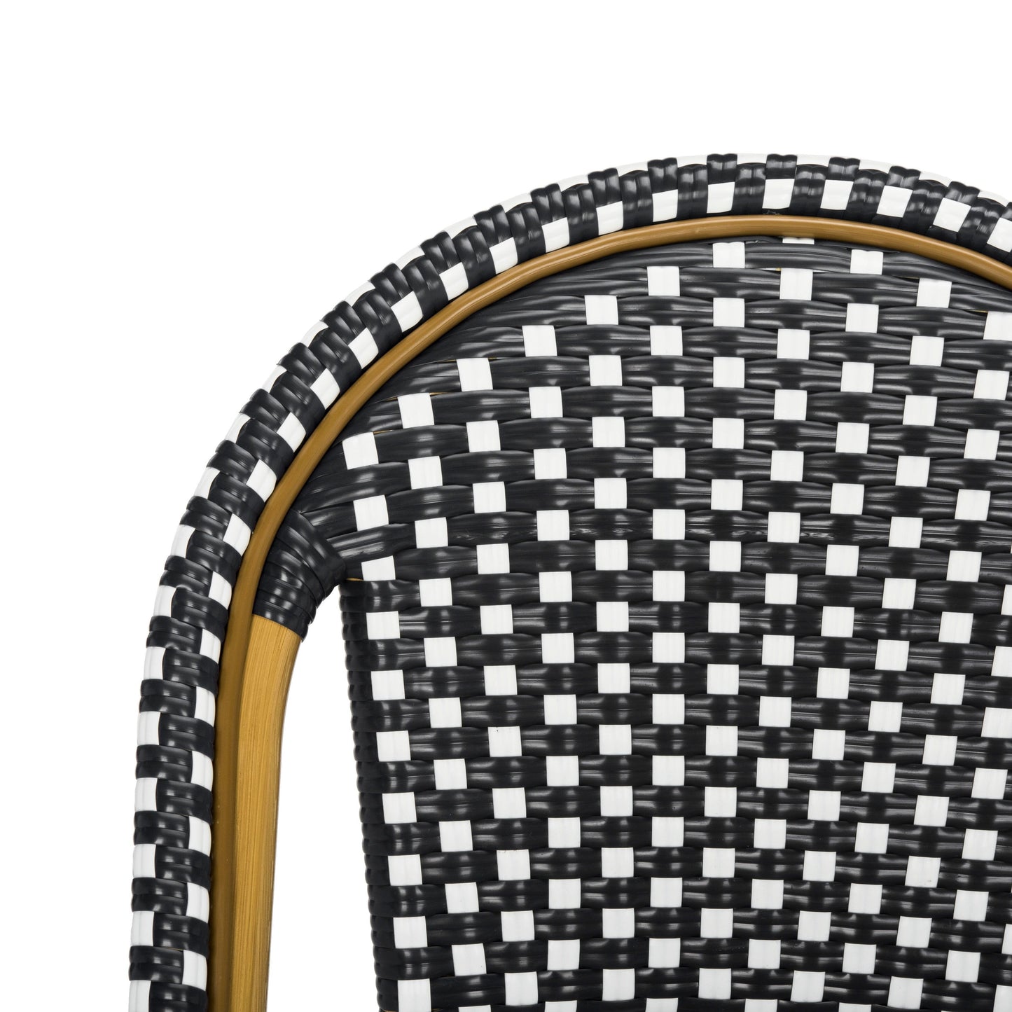 Chaises de salle à manger empilables SAFAVIEH Marolyn (lot de 2) - 45,7 cm (L) x 55,9 cm (P) x 88,9 cm (H)