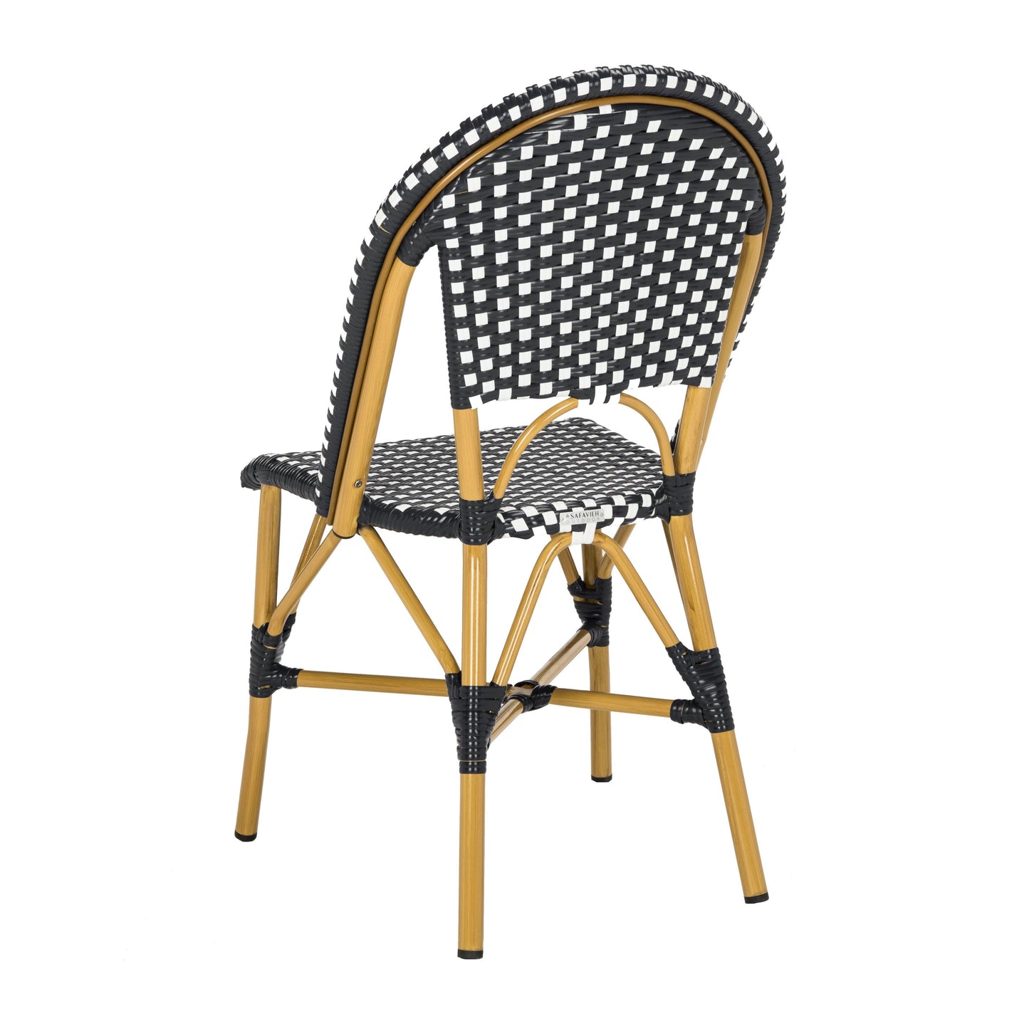 Chaises de salle à manger empilables SAFAVIEH Marolyn (lot de 2) - 45,7 cm (L) x 55,9 cm (P) x 88,9 cm (H)