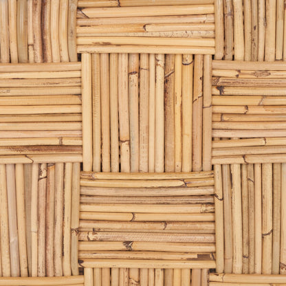 Console en rotin Mindel SAFAVIEH - 51 cm (L) x 14 cm (P) x 32 cm (H)