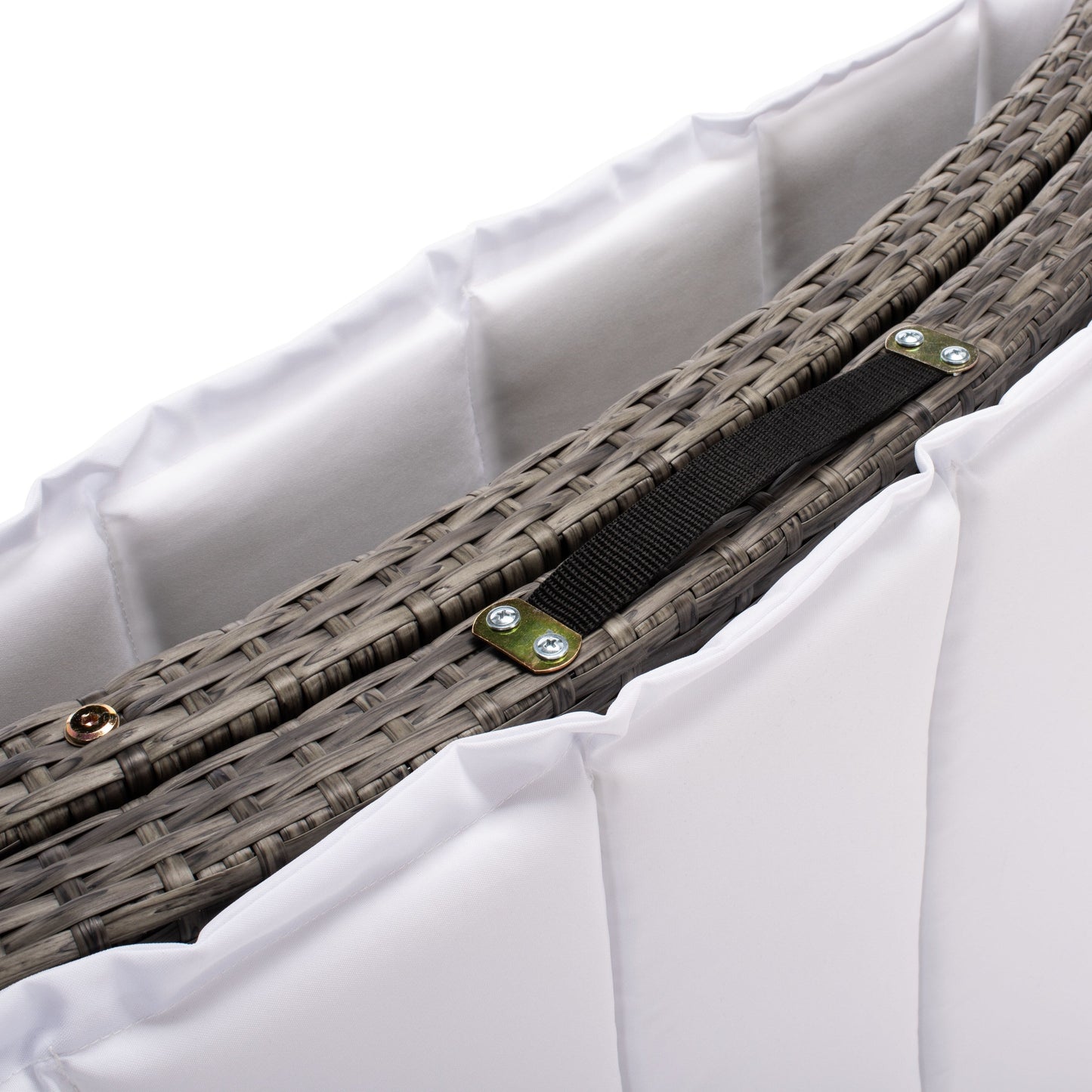 Ensemble de bain de soleil 3 pièces SAFAVIEH Outdoor Blaguna - 83 cm (L) x 20 cm (P) x 24 cm (H)