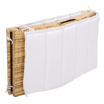 Ensemble de bain de soleil 3 pièces SAFAVIEH Outdoor Blaguna - 83 cm (L) x 20 cm (P) x 24 cm (H)