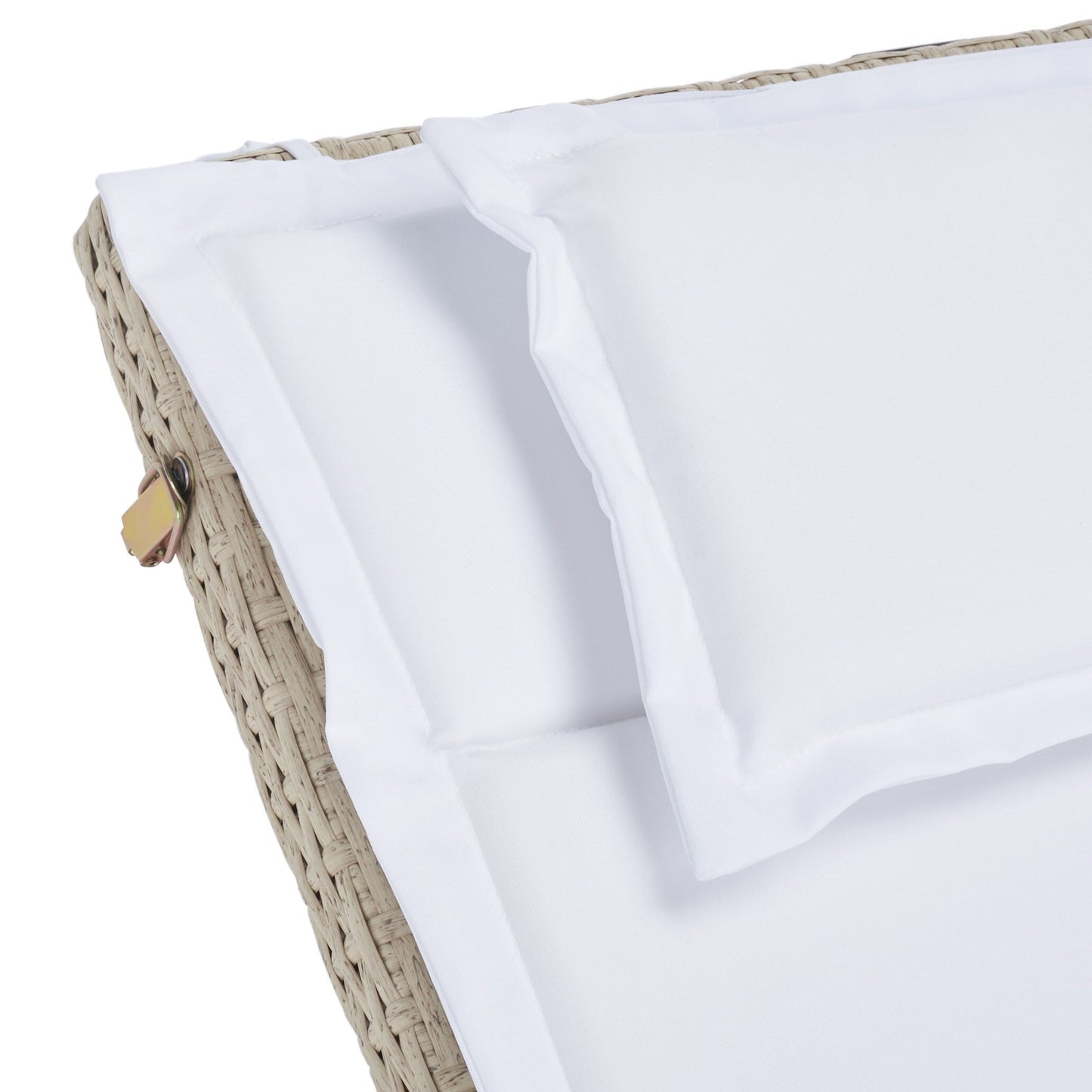 Ensemble de bain de soleil 3 pièces SAFAVIEH Outdoor Blaguna - 83 cm (L) x 20 cm (P) x 24 cm (H)