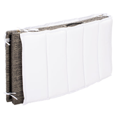 Ensemble de bain de soleil 3 pièces SAFAVIEH Outdoor Blaguna - 83 cm (L) x 20 cm (P) x 24 cm (H)