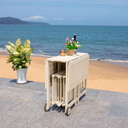 Ensemble de salle à manger d'extérieur SAFAVIEH Brandy 5 pièces - 43 po L x 35 po P x 29 po H