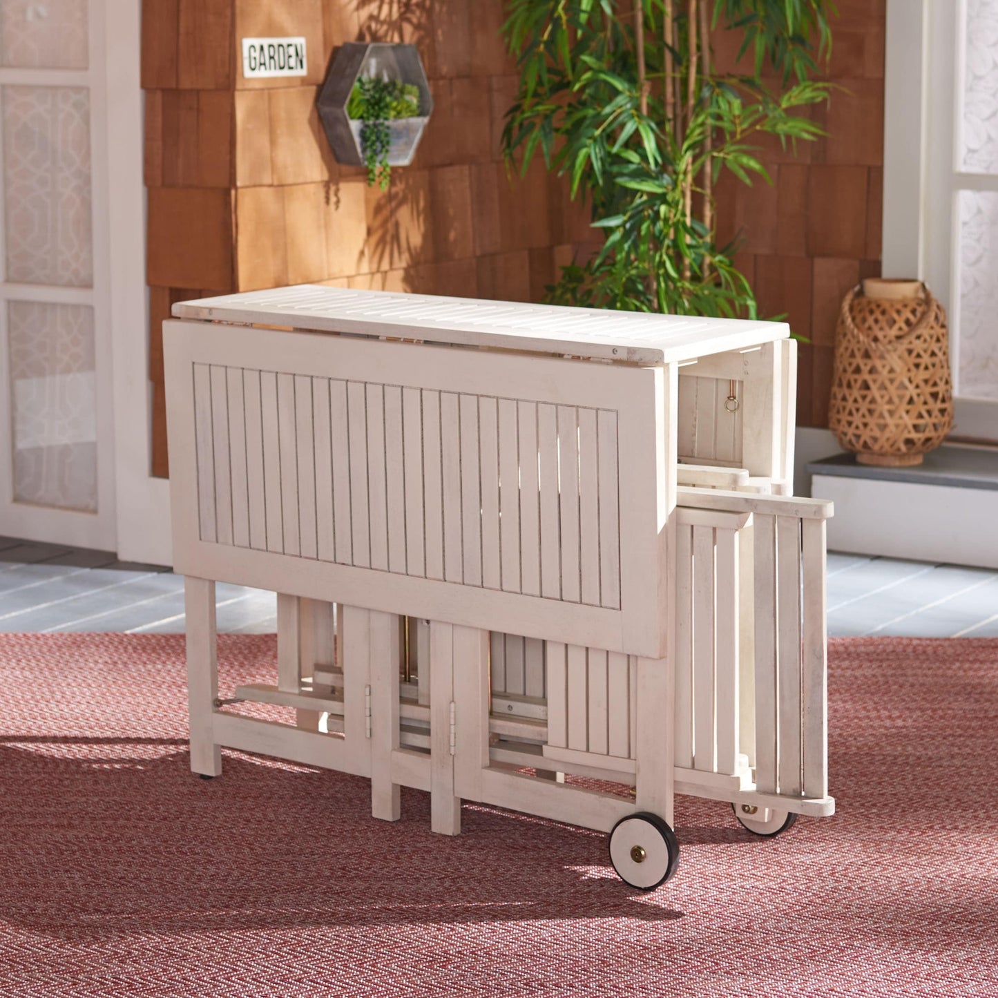 Ensemble de salle à manger d'extérieur SAFAVIEH Brandy 5 pièces - 43 po L x 35 po P x 29 po H