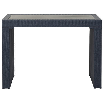 SAFAVIEH Ensemble de bar extérieur Euda (7 pièces) - 29Lx59Px42H