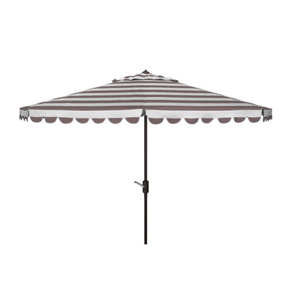 Parasol rond à manivelle SAFAVIEH Outdoor Jaylee de 3,35 m