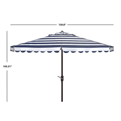 Parasol rond à manivelle SAFAVIEH Outdoor Jaylee de 3,35 m