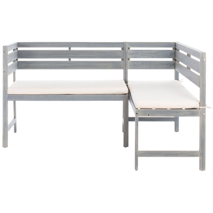 Ensemble de salon d'angle de balcon 3 pièces SAFAVIEH Outdoor Kenna - 39 po L x 19 po P x 33 po H