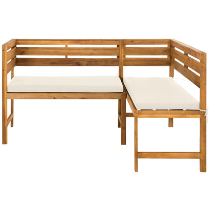 Ensemble de salon d'angle de balcon 3 pièces SAFAVIEH Outdoor Kenna - 39 po L x 19 po P x 33 po H