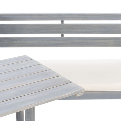 Ensemble de salon d'angle de balcon 3 pièces SAFAVIEH Outdoor Kenna - 39 po L x 19 po P x 33 po H