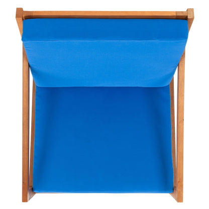 Fauteuil à bascule d'extérieur SAFAVIEH Makaila avec coussin - 66 cm (L) x 79 cm (P) x 97 cm (H)