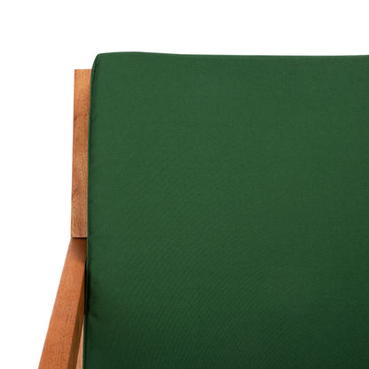 Fauteuil à bascule d'extérieur SAFAVIEH Makaila avec coussin - 66 cm (L) x 79 cm (P) x 97 cm (H)