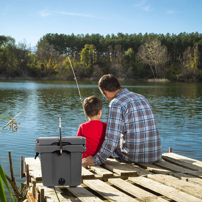 Glacière portable SKTAKOL 16 pintes (15 litres) étanche, capacité 24 canettes de glace - Voir les détails