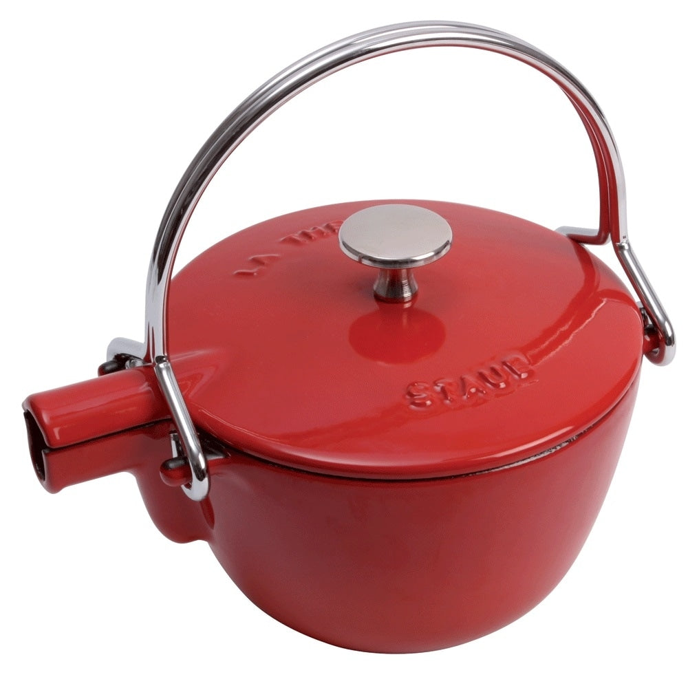 Bouilloire ronde en fonte STAUB de 1 litre