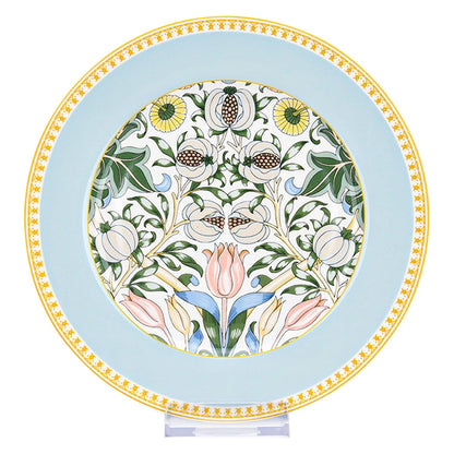 Service de table en porcelaine fine Morris Garden de STP Goods, 24 pièces, pour 6 personnes