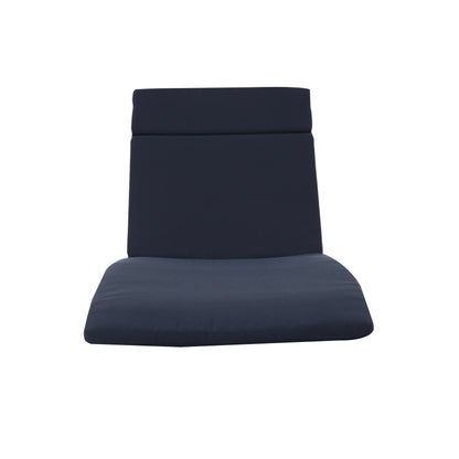 Ensemble de coussins d'extérieur Salem pour chaise longue - Coussins seulement (lot de 2) par Christopher Knight Home - 79,25 cm (L) x 27,50 cm (l) x 1,50 cm (H)