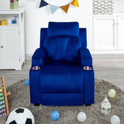 Fauteuil magique pour super-héros et princesses, fauteuil inclinable super deluxe pour enfants avec repose-pieds, appui-tête et 2 porte-gobelets