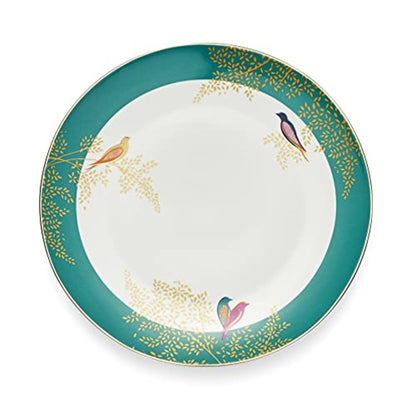 Service de table 12 pièces Sara Miller London Chelsea - 11 assiettes plates, 8 assiettes à dessert, 6 bols