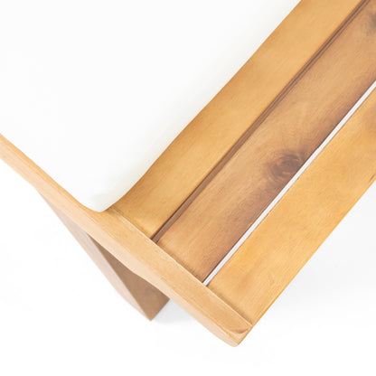 Chaises d'extérieur Sedona en bois d'acacia (lot de 2) par Christopher Knight Home