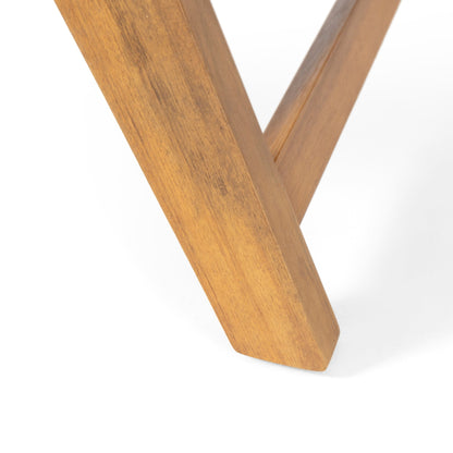 Chaises d'extérieur Sedona en bois d'acacia (lot de 2) par Christopher Knight Home