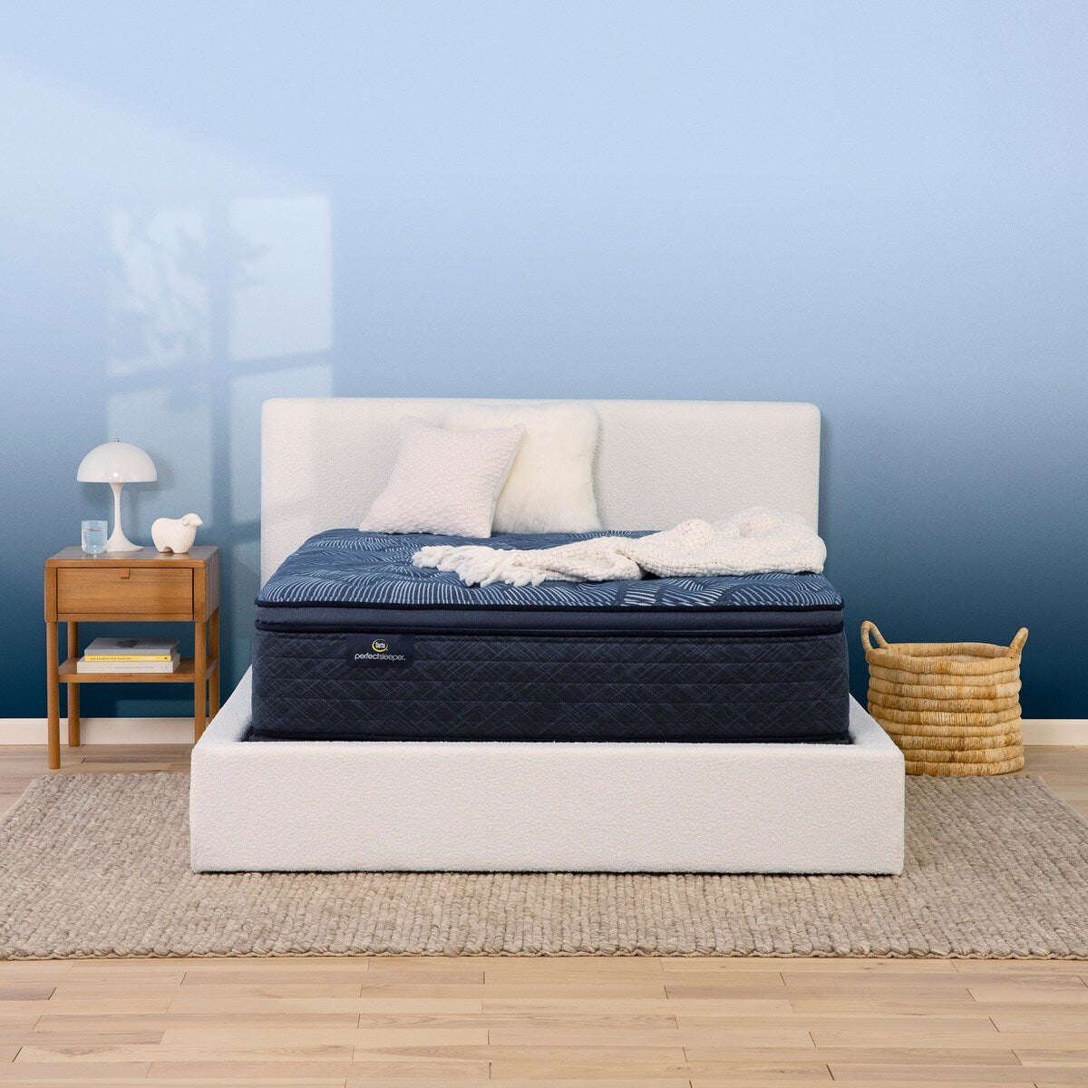 Matelas Serta Perfect Sleeper Oasis Sleep 15 à plateau-coussin moelleux