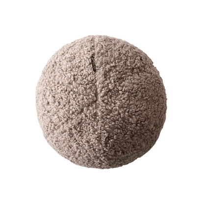 Coussin en forme de boule de sésame