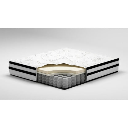 Matelas hybride Chime 10 pouces en boîte, signé Ashley Design