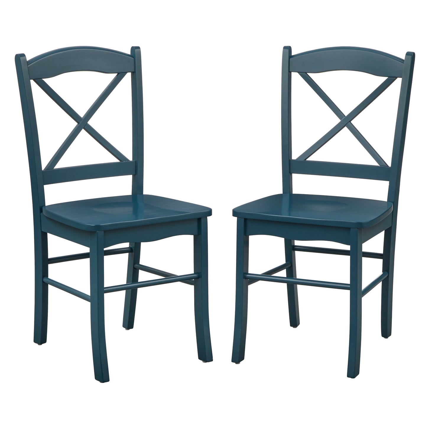Chaises de salle à manger style cottage champêtre (lot de 2)