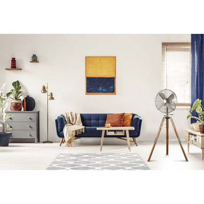 Ventilateur sur trépied Star Fans Star de 40 cm avec pieds en bois