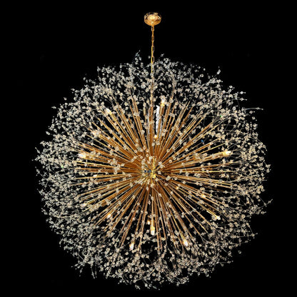 Lustre Starburst 47 de large, luminaire en cristal