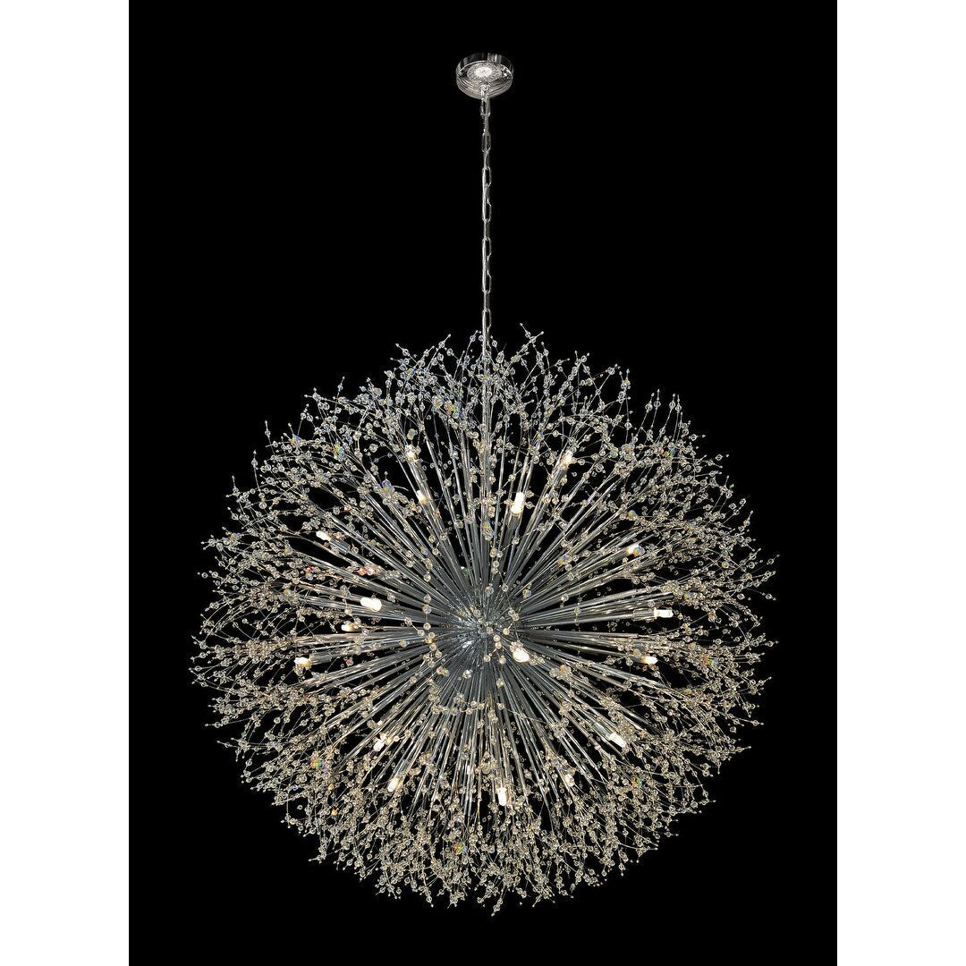 Lustre Starburst 47 de large, luminaire en cristal