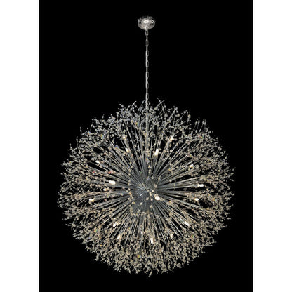 Lustre Starburst 47 de large, luminaire en cristal