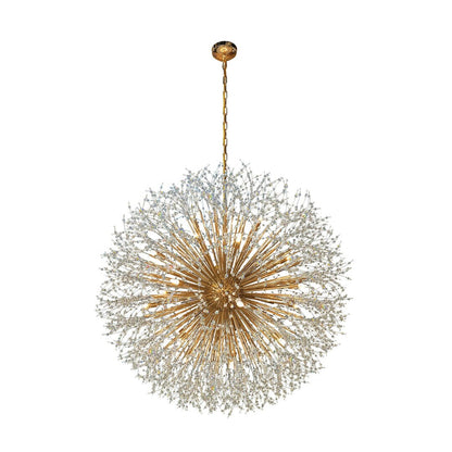 Lustre Starburst 47 de large, luminaire en cristal