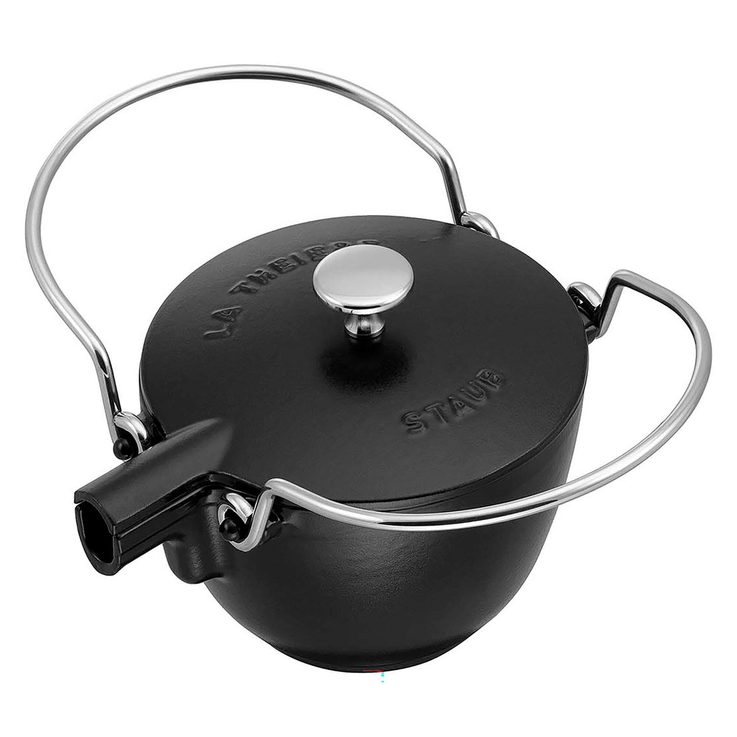 Bouilloire ronde en fonte STAUB de 1 litre