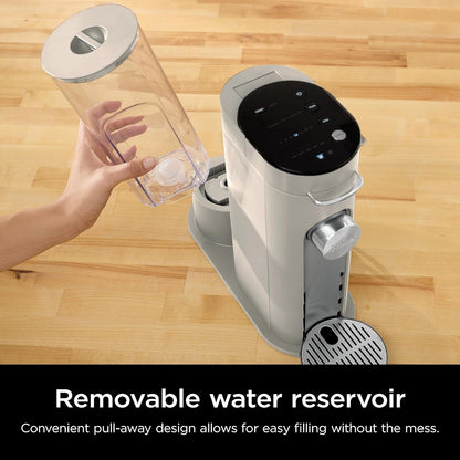 Cafetière Stone à dosettes individuelles, compatible avec les capsules K-Cup, réservoir de 1,6 L, infusion de café moulu, café glacé