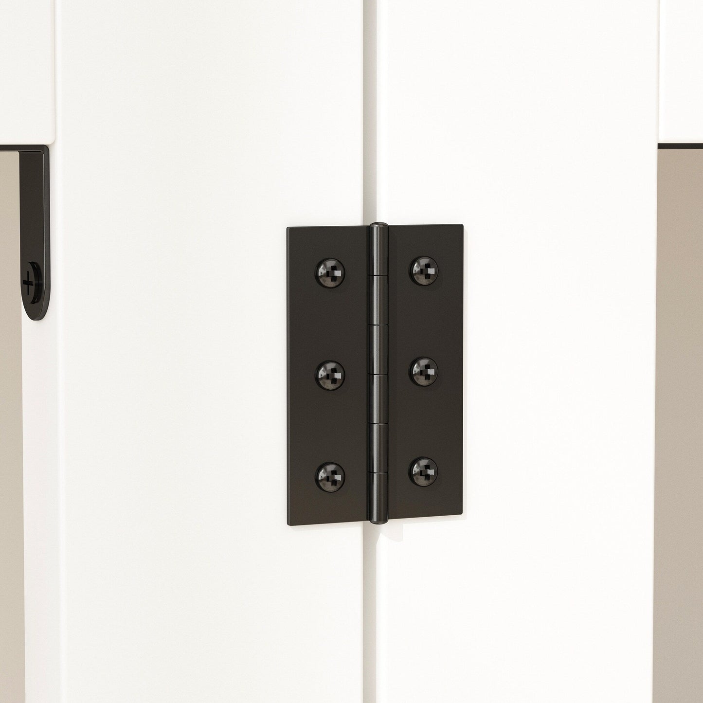 Meuble élégant en bois pour cage de transport pour chien avec rangement et 3 tiroirs