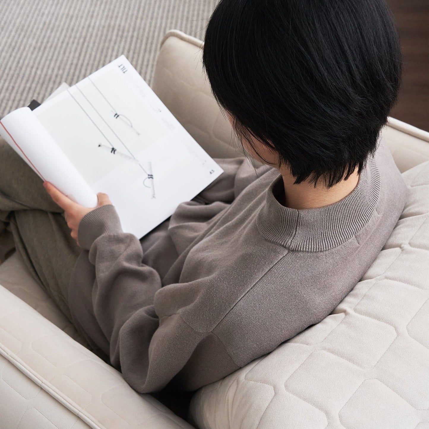 Fauteuil lounge à sushis 