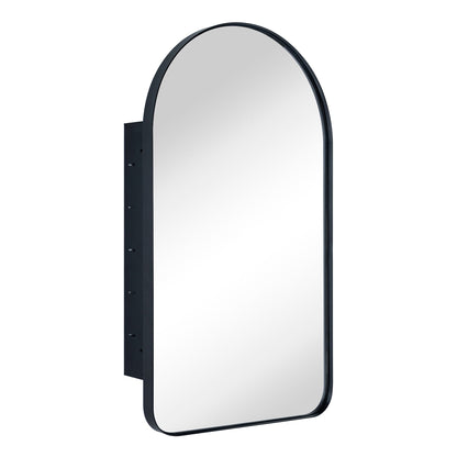 Armoire à pharmacie encastrée TEHOME Aristes avec miroir et étagères réglables