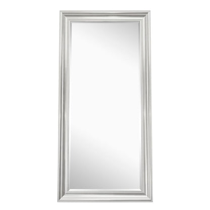 Miroir pleine longueur à perles - Miroir surdimensionné couvrant tout le corps, à poser ou à fixer au mur