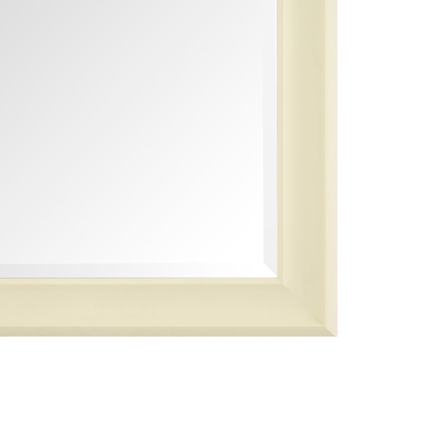 Miroir haut, miroir surdimensionné, cadre en imitation bois lisse, miroir rectangulaire mural