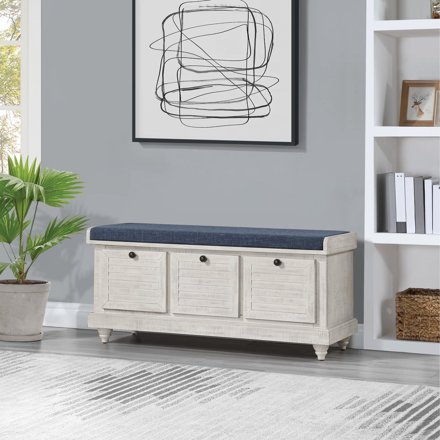 Banc de rangement Gray Barn Arbakka