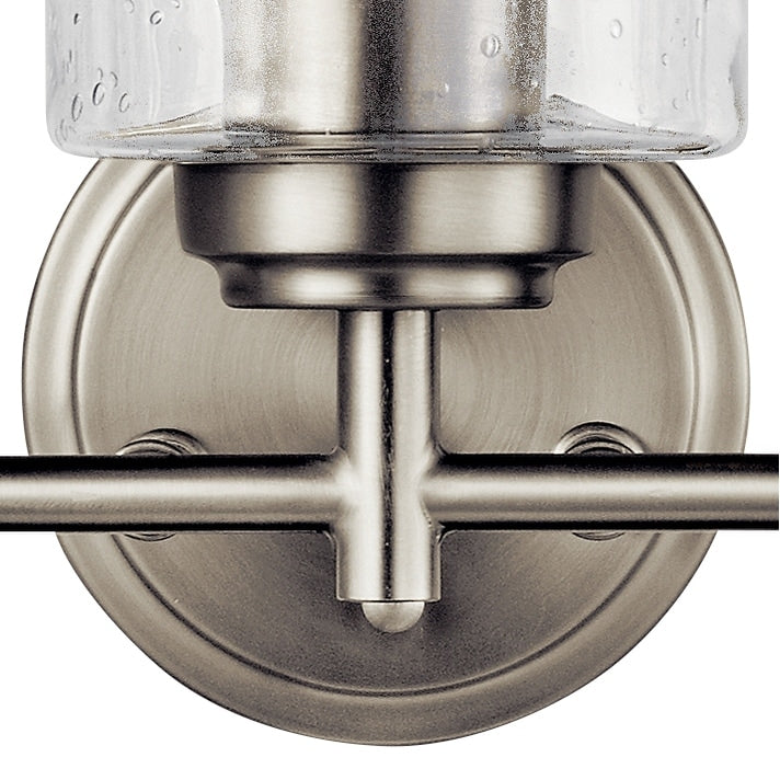 Applique murale de salle de bain Kichler Lighting Winslow à 3 lumières en nickel brossé