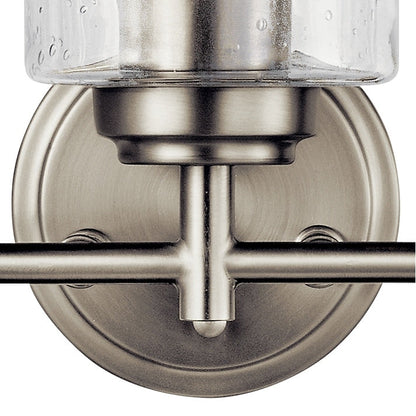 Applique murale de salle de bain Kichler Lighting Winslow à 3 lumières en nickel brossé